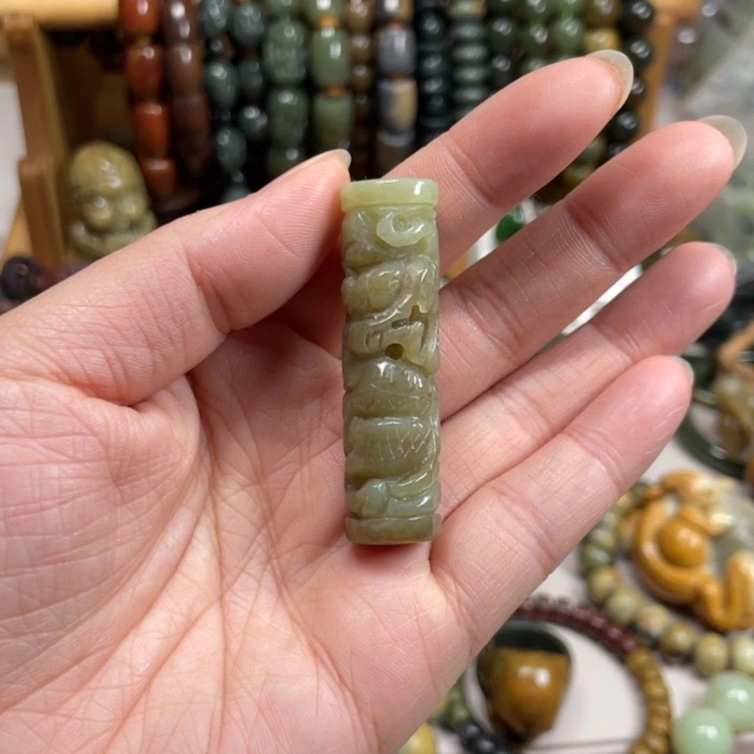 【闪购商品】岫岩老玉（透闪石质玉）挂件未镶嵌