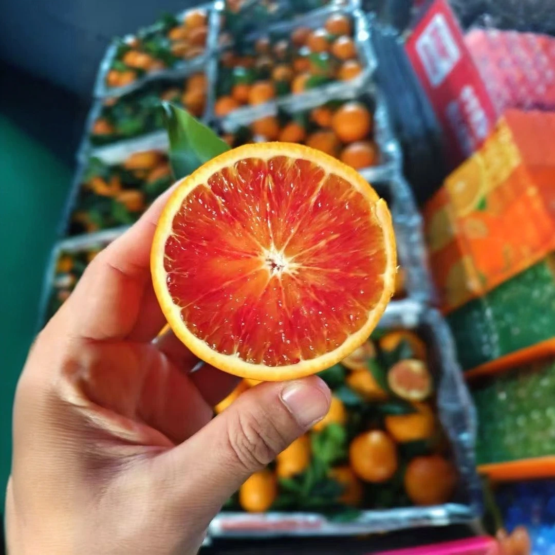 【一件4公斤】四川塔罗科血橙新鲜当季水果皮薄香甜爆汁玫瑰血橙子