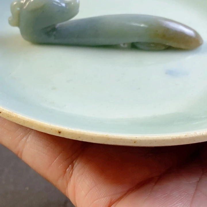 董***会茶室瓷盘上摆件挂件