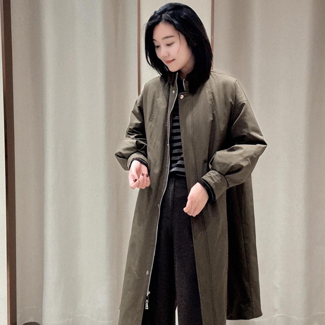 恩宝莉长款鹅绒服