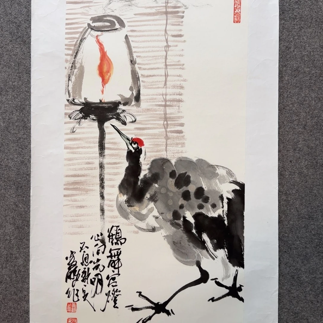 国画娄鹏老师手绘作品