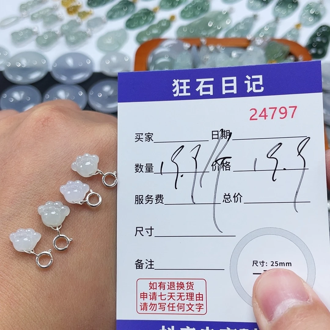 翡翠银S925镶嵌颈饰