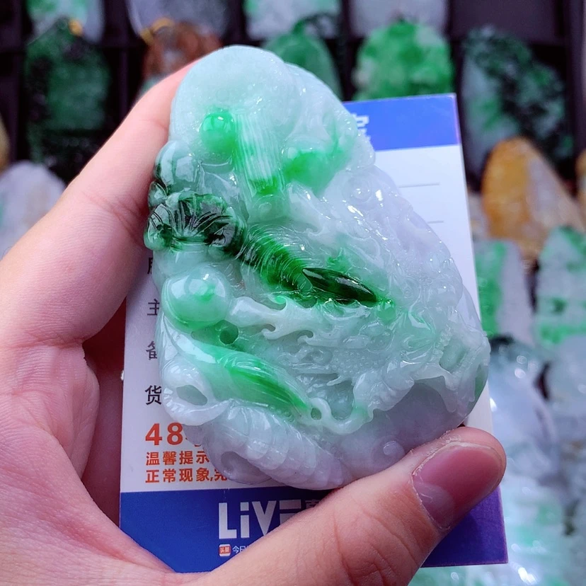 【闪购商品】翡翠颈饰未镶嵌挂件