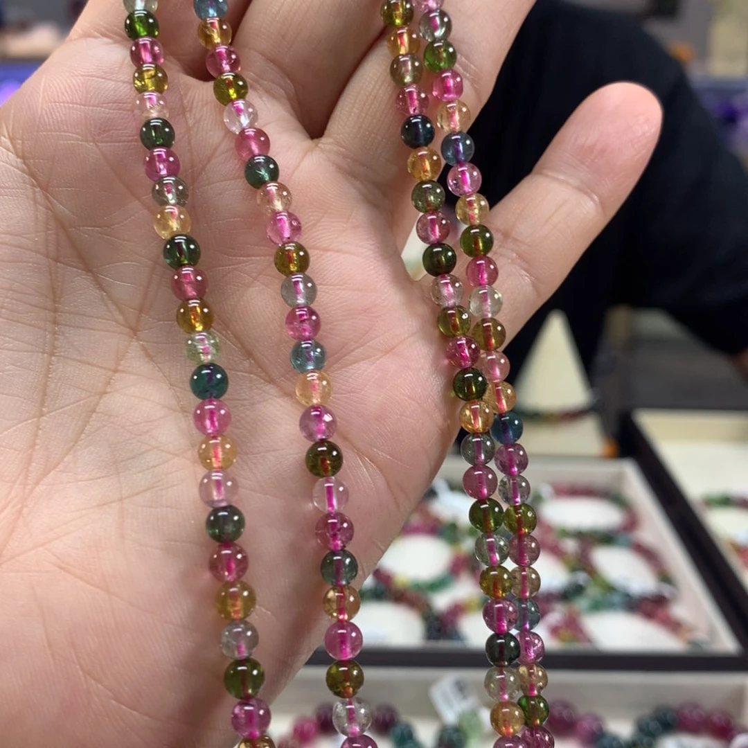 手链未镶嵌碧玺多样性发其一条4.5左右