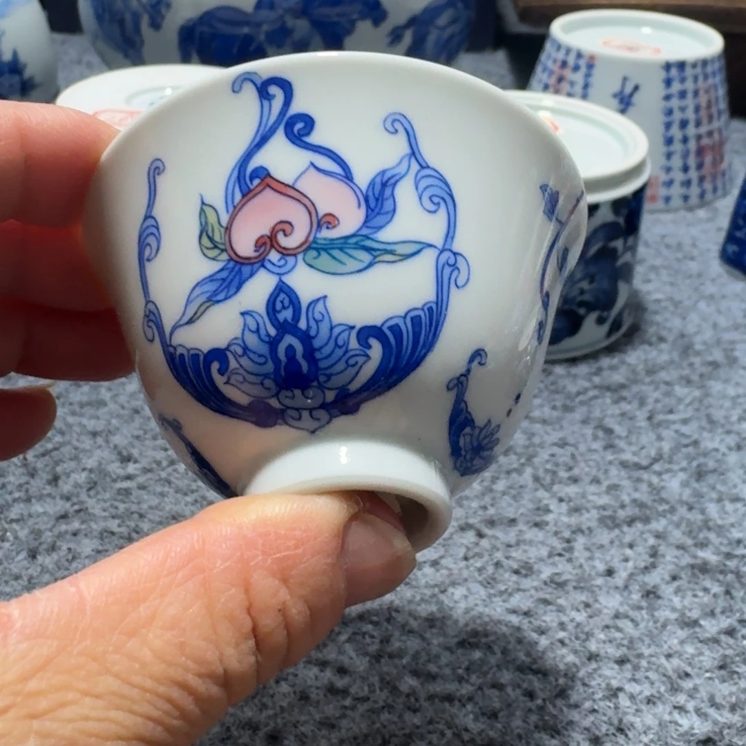 现代景德镇陶瓷手绘茶具