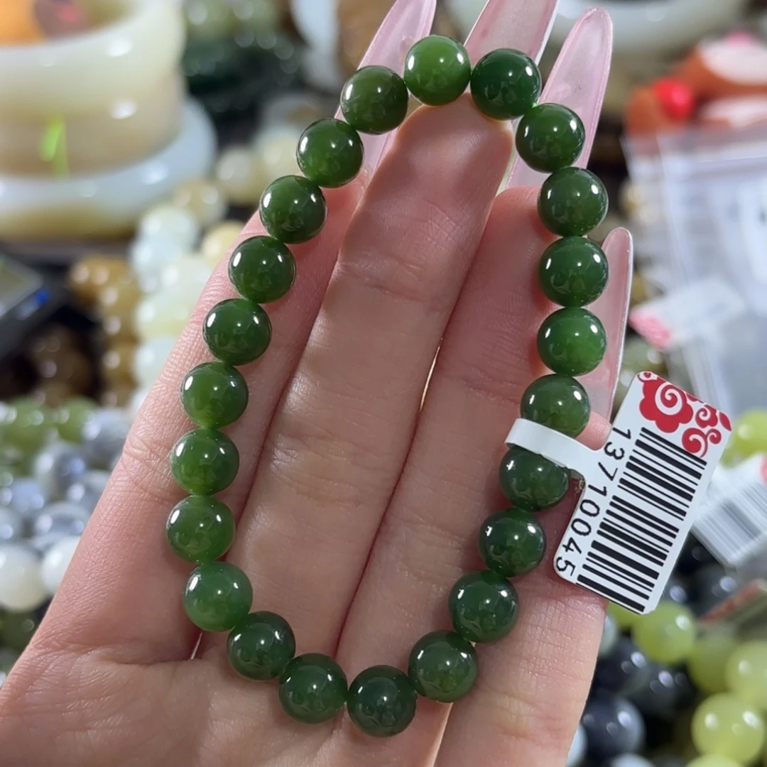 和田玉未镶嵌手链162