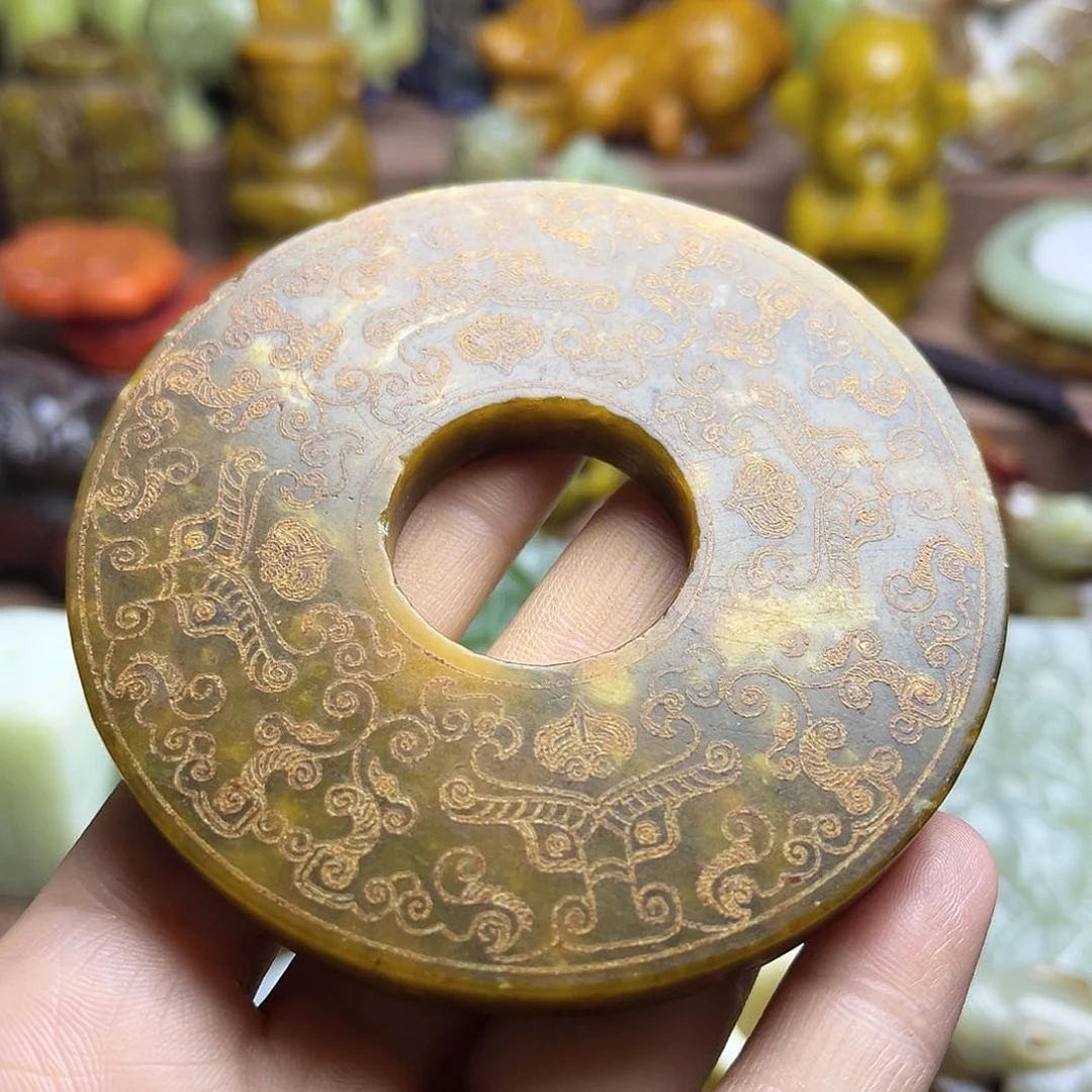 白玉菩提吊坠172。。
