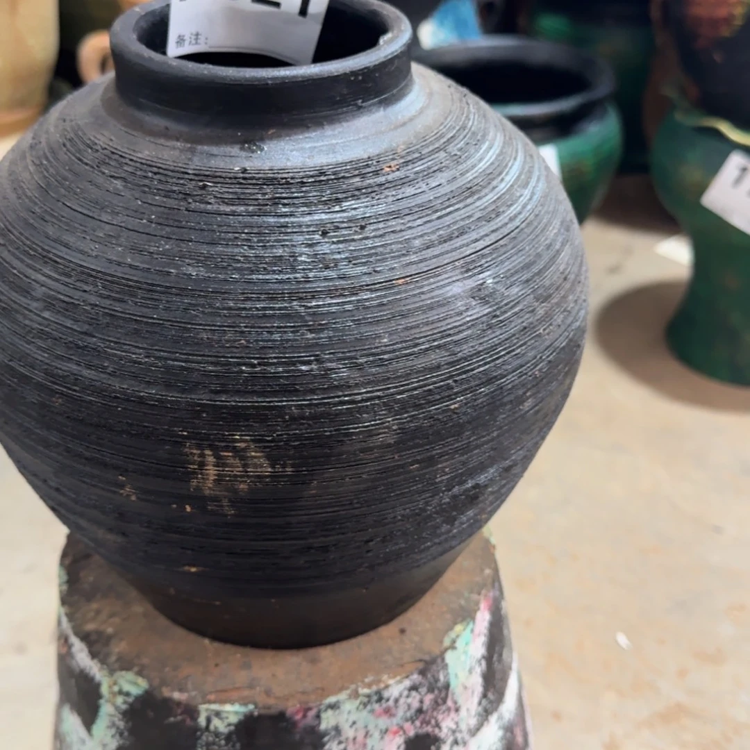 粗陶高度20口径8带孔（无孔水培下单备注）