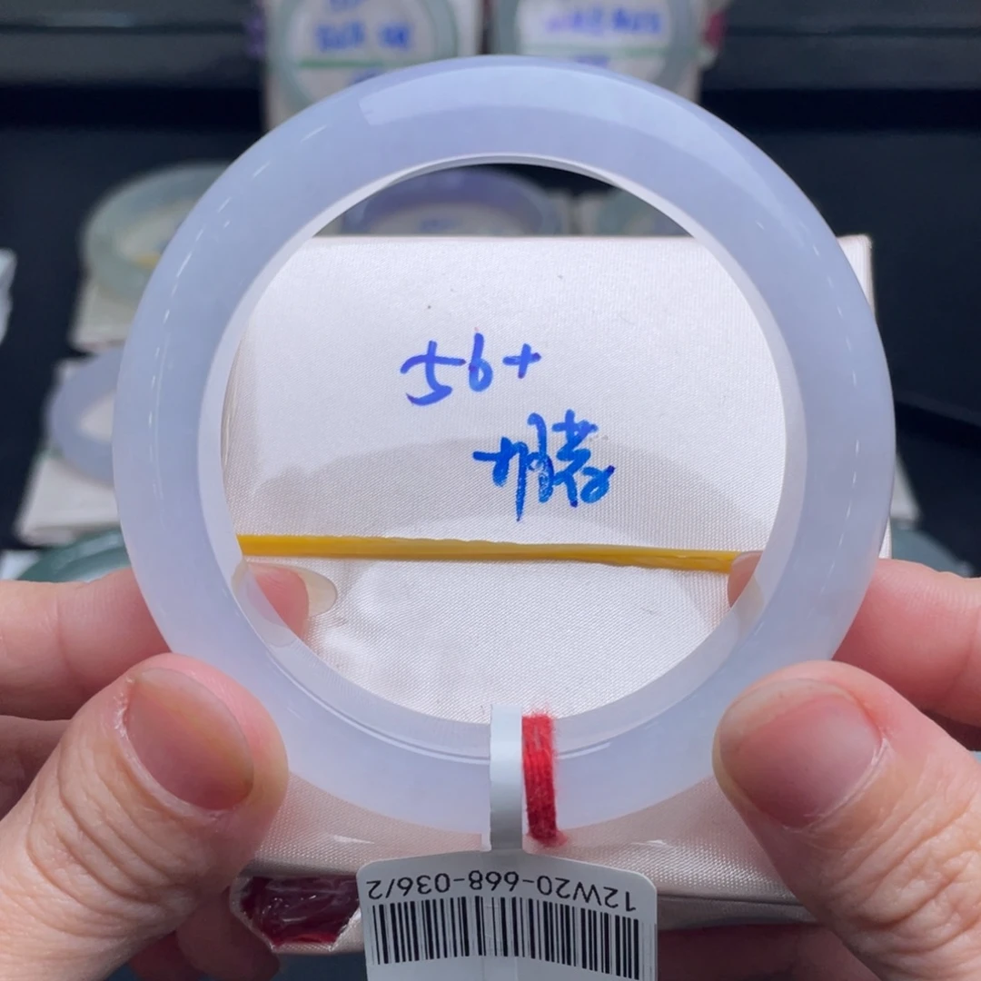 翡翠未镶嵌手镯翡翠手镯62