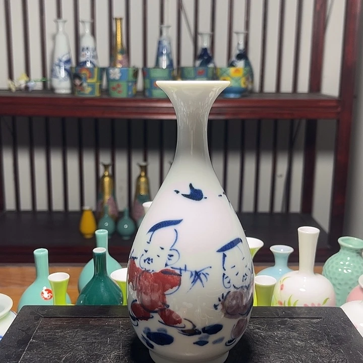 陶摆件景德镇陶瓷高16.5cm