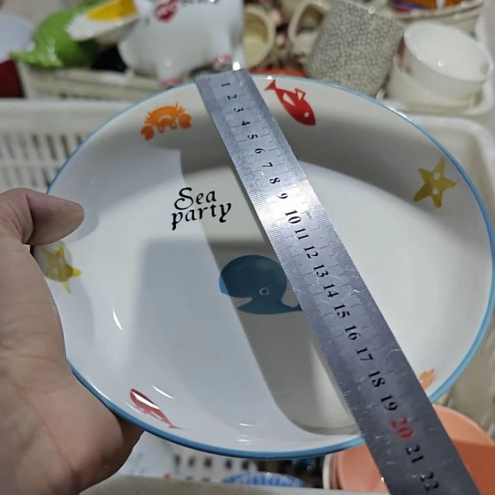 杯库存陶瓷餐具盘碗杯微瑕疵