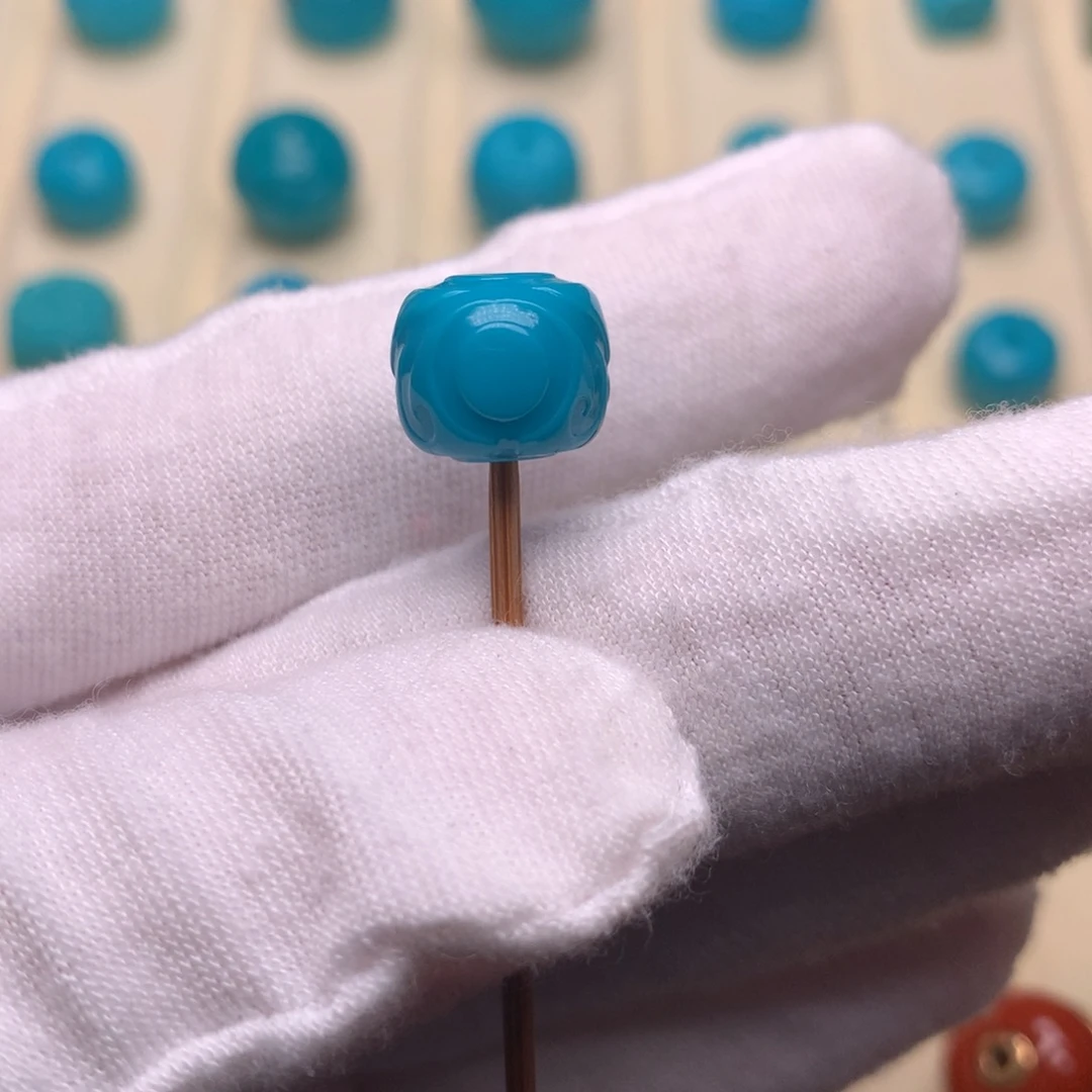 绿松石未镶嵌绿松石博古11.1