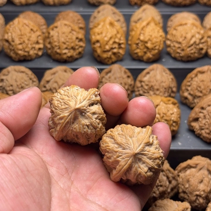 核桃手串/手链鸣**玩平谷凹底
