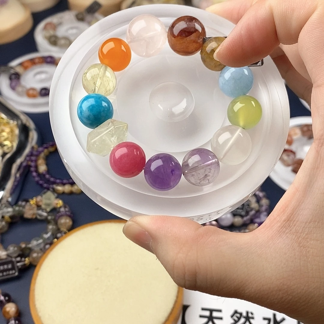 银S925镶嵌手链水晶