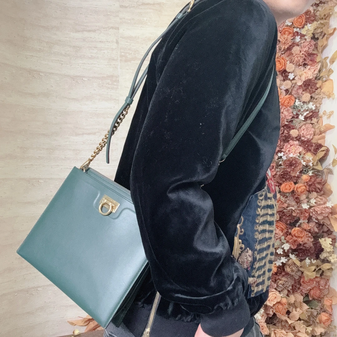 95新 FERRAGAMO/菲拉格慕 冰冰中古/菲拉格慕/斜挎包