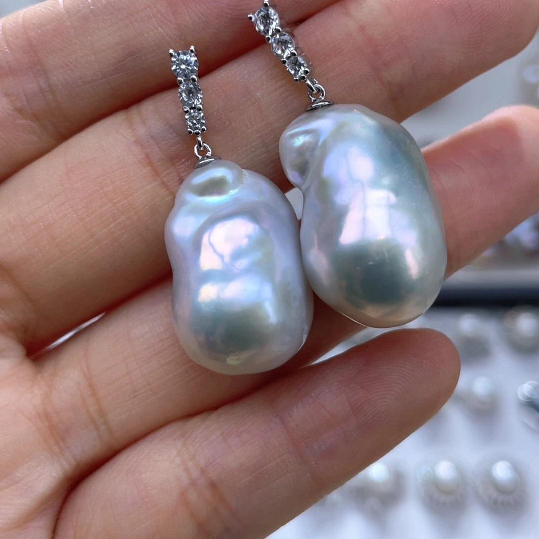 用***6未镶嵌耳饰淡水珍珠