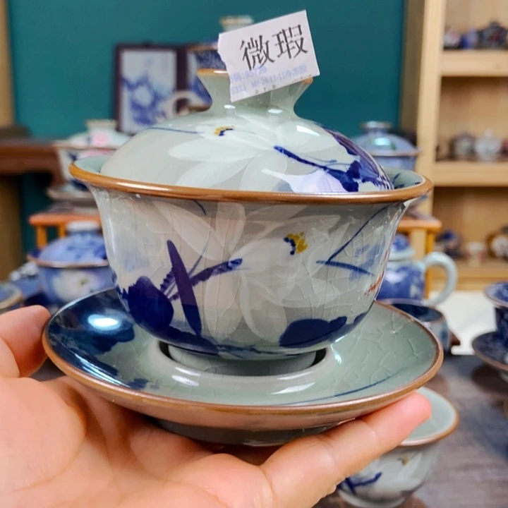 瓷片手工制作工艺精湛等特点
