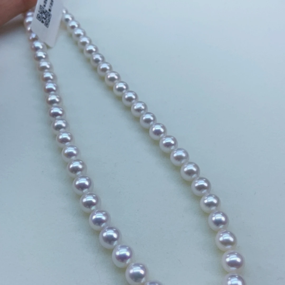 银S925镶嵌7/8镜面炫彩媲美海水干净毕业淡水珍珠