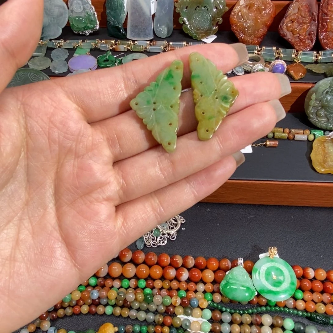 翡翠散珠卧**胆腾冲明清黄加绿三思牌