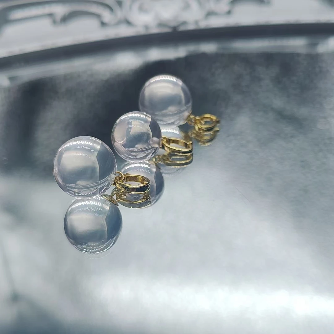 硕夏天然粉水晶冰粉设计款吊坠多样性发其一SX152