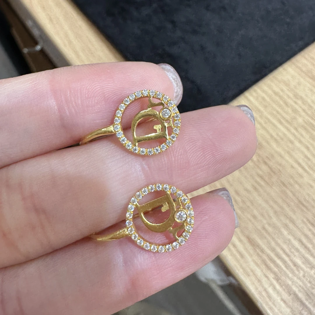 足金999 黄金5G工艺 耳饰