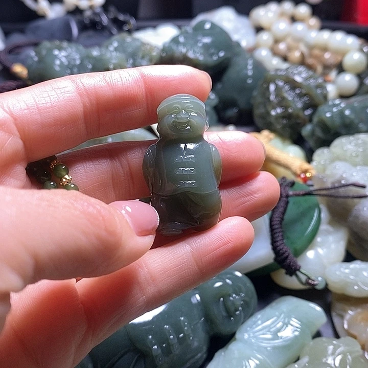 未镶嵌手链和田玉宝**老