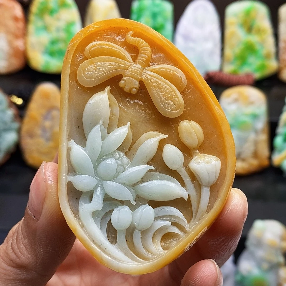 未镶嵌定制翡翠翡翠A货一物一证