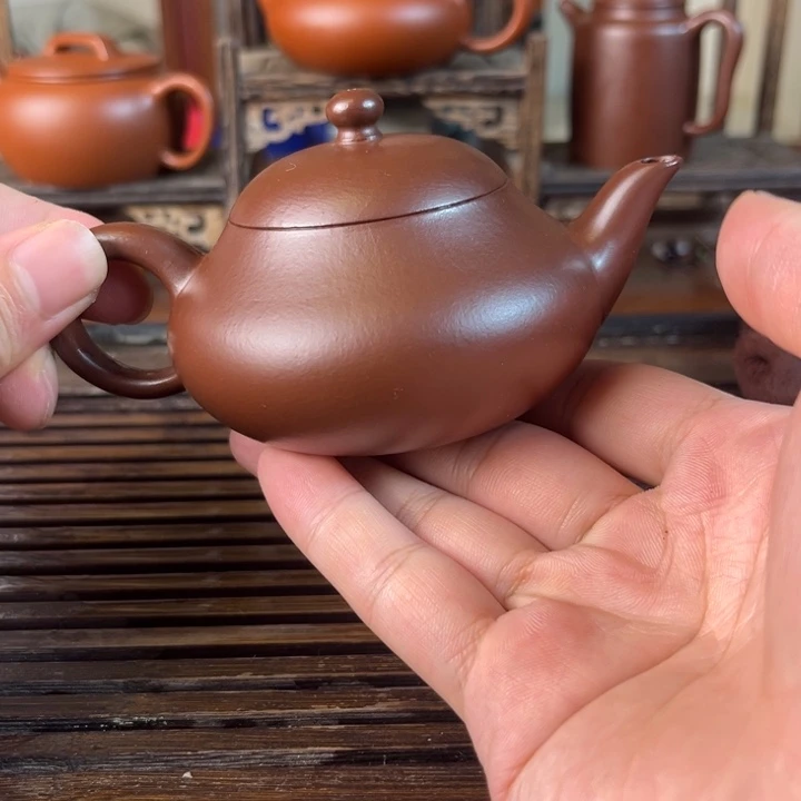 茶壶紫砂原矿紫砂手工制作