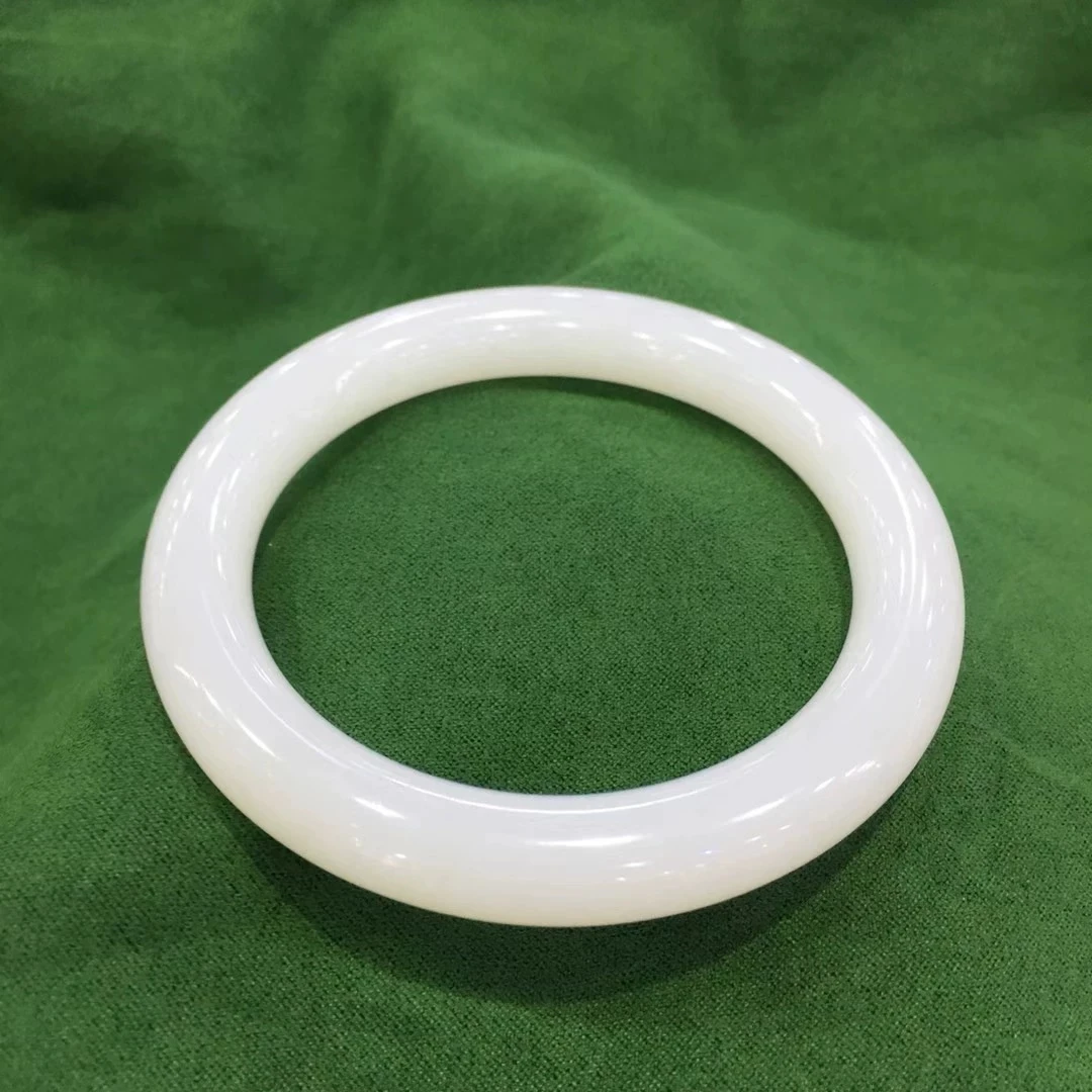 天然和田白玉高冰手镯（多样性发货）