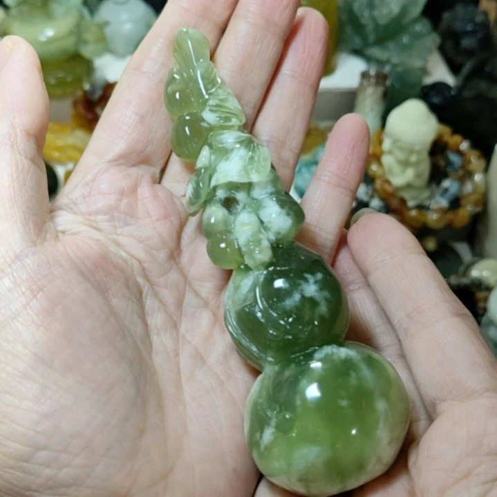 岫玉未镶嵌手把件款式