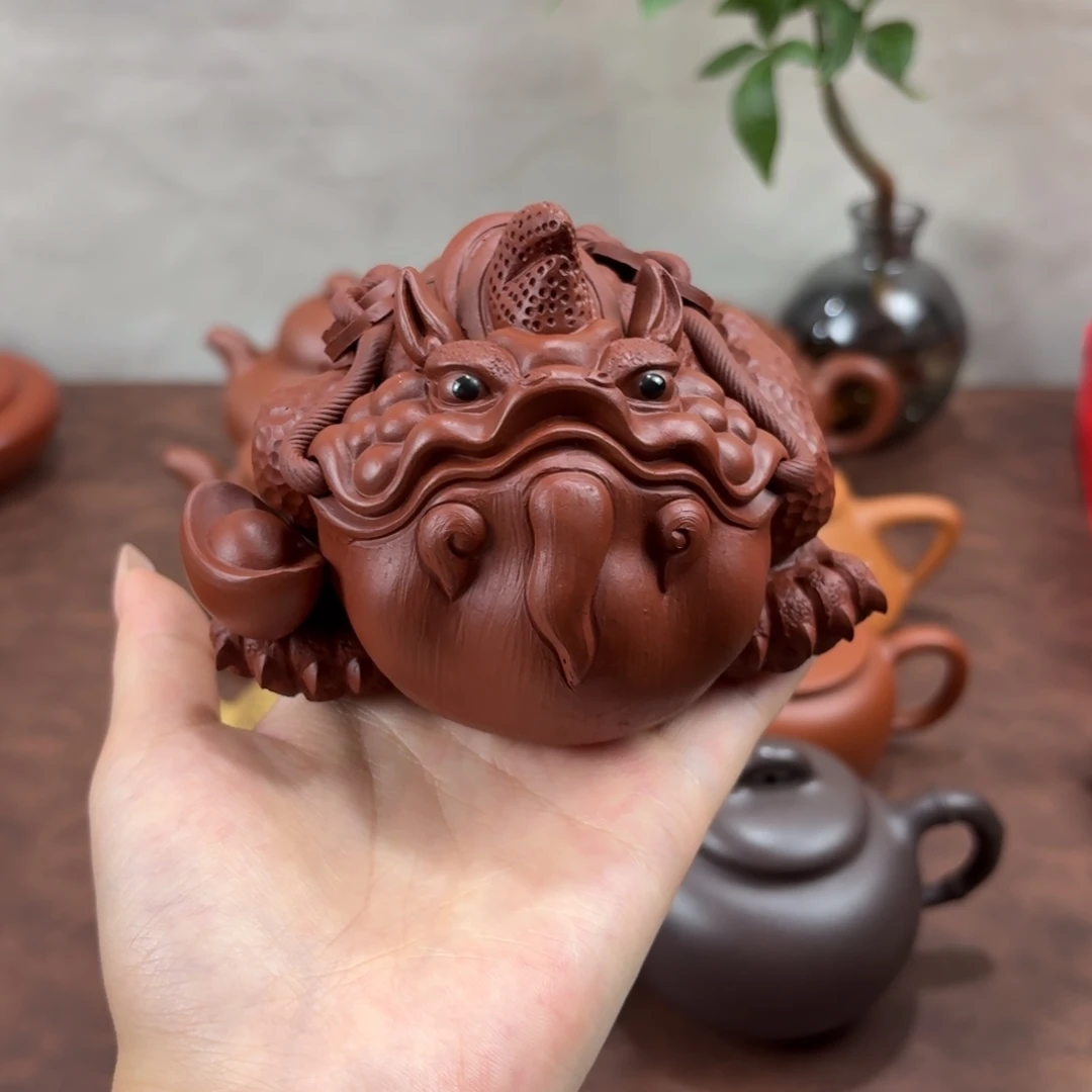 茶壶紫砂宜兴紫砂茶宠