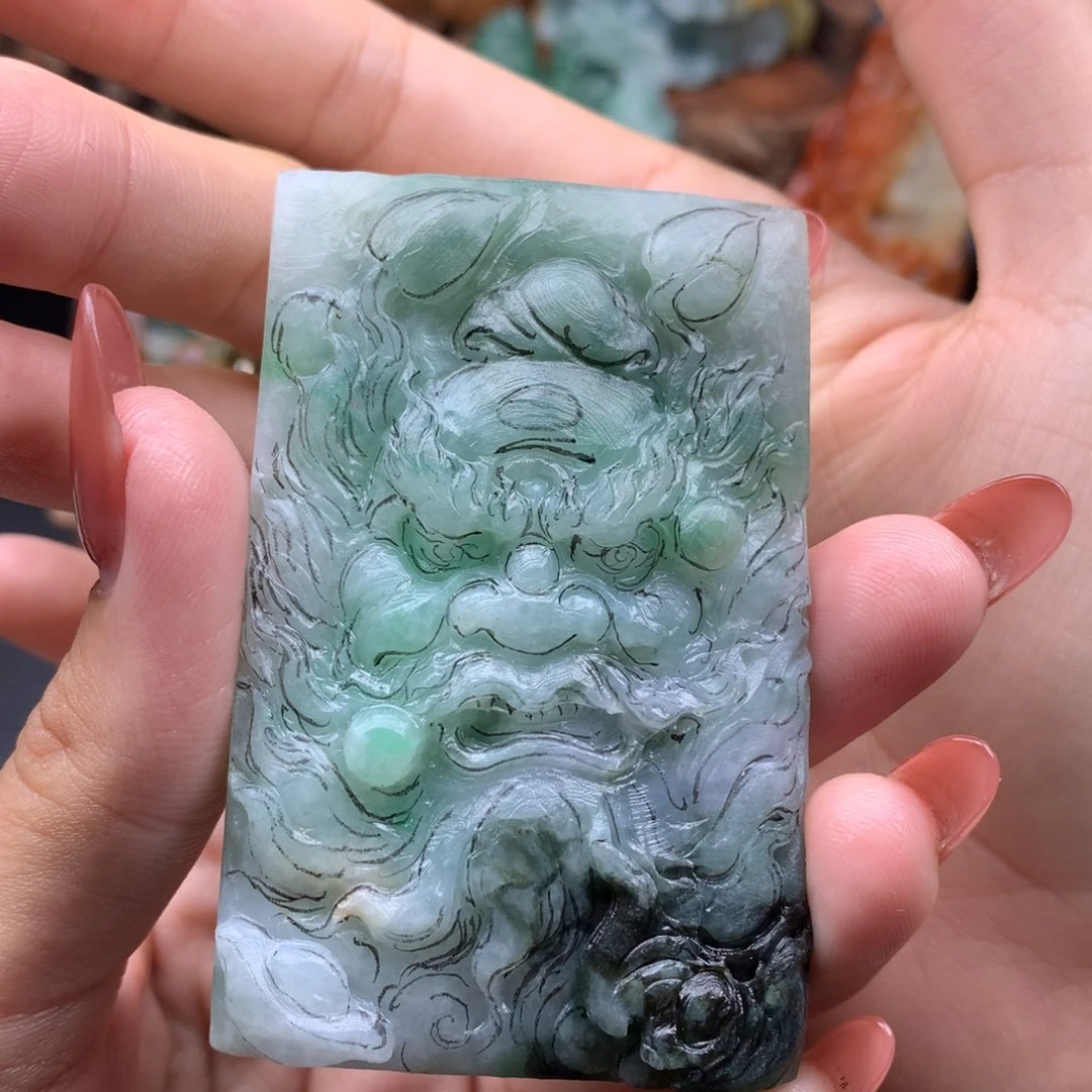 丁***三定制翡翠未镶嵌翡翠