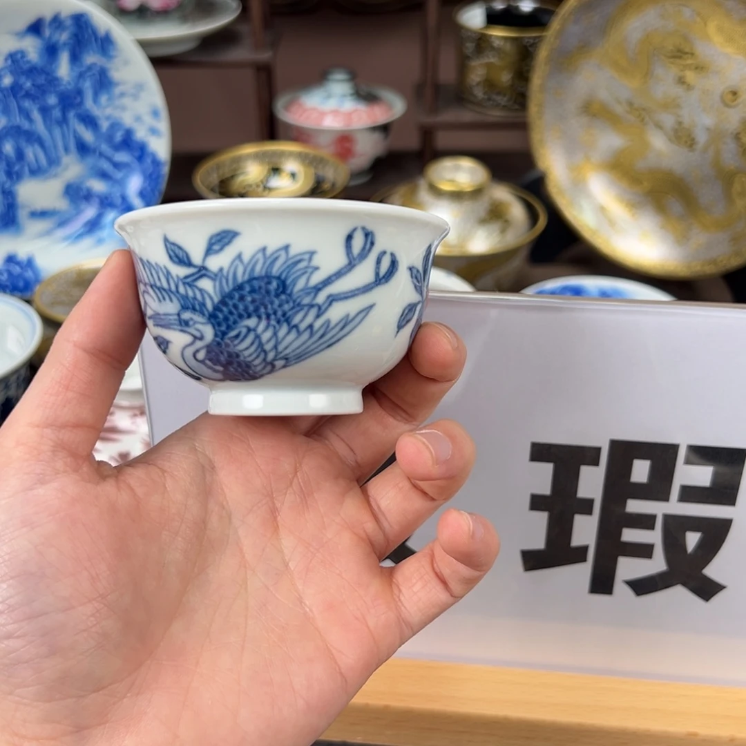 瓷片景德镇手工手绘陶瓷