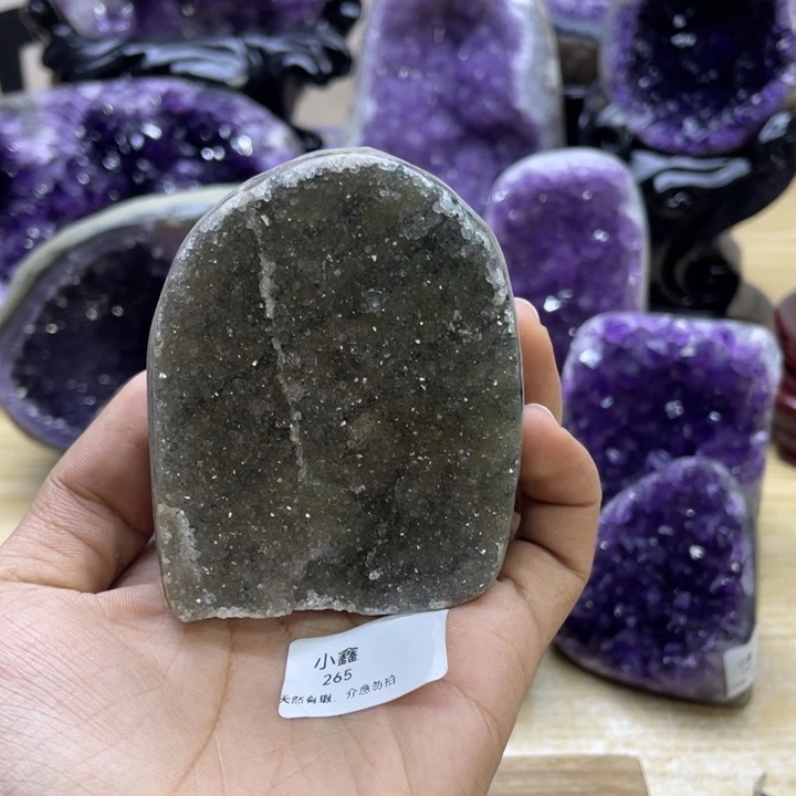 未镶嵌大型摆件（非配饰）紫晶