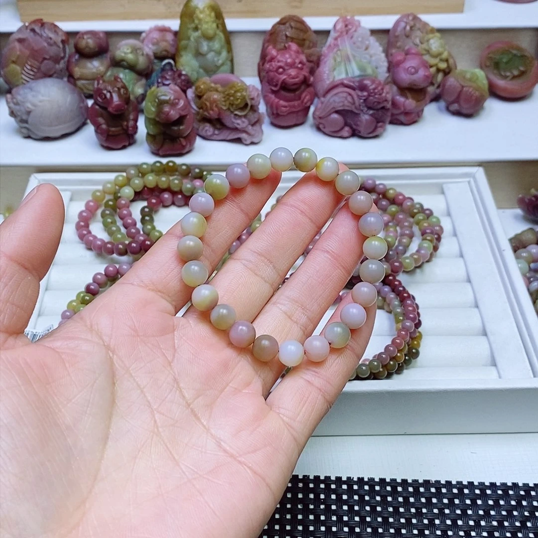 玛瑙/玉髓盐源玛瑙手串未镶嵌