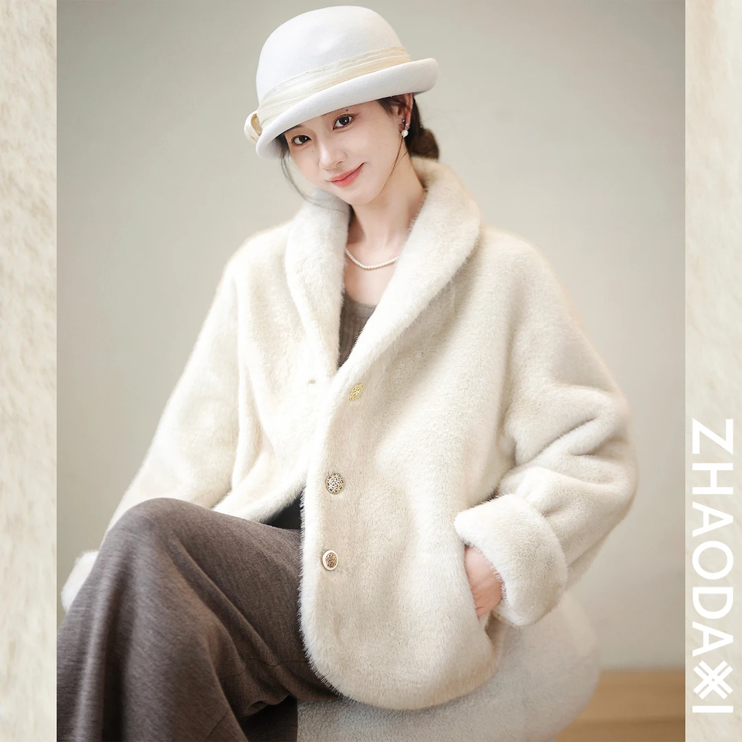 【赵大喜】奶芙环.保外套 | 毛感厚实抗风/慵懒