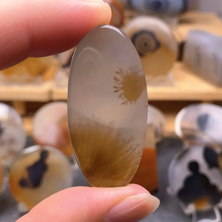 玛瑙/玉髓吊坠(不含链)未镶嵌