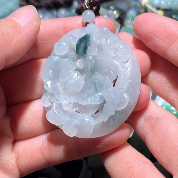 【闪购商品】翡翠颈饰未镶嵌天然翡翠