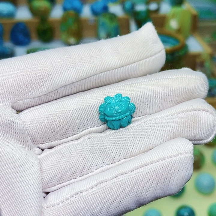 绿松石珠宝奇石未镶嵌