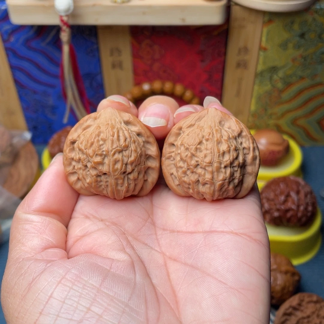 把件文玩核桃36+招财公子