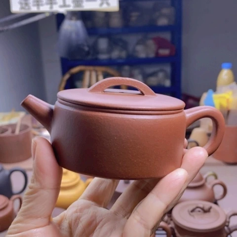 茶壶紫砂汉瓦150cc