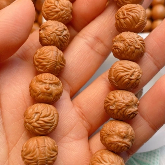 猴头核桃手串黑悟空