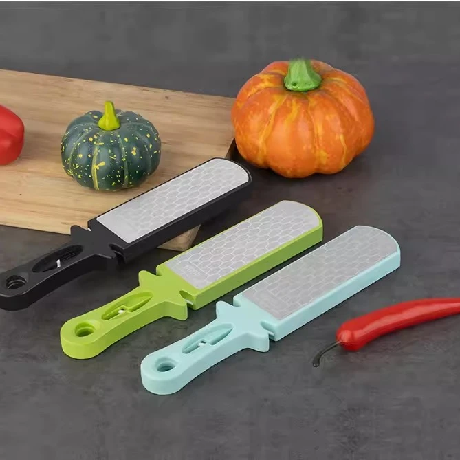 金刚石双面磨刀器多功能快速可剪刀菜刀便携磨刀石金刚砂磨刀利器