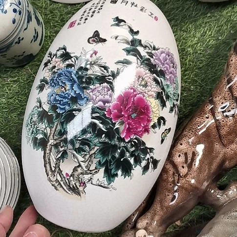 摆件，烧制问题属于正常的124