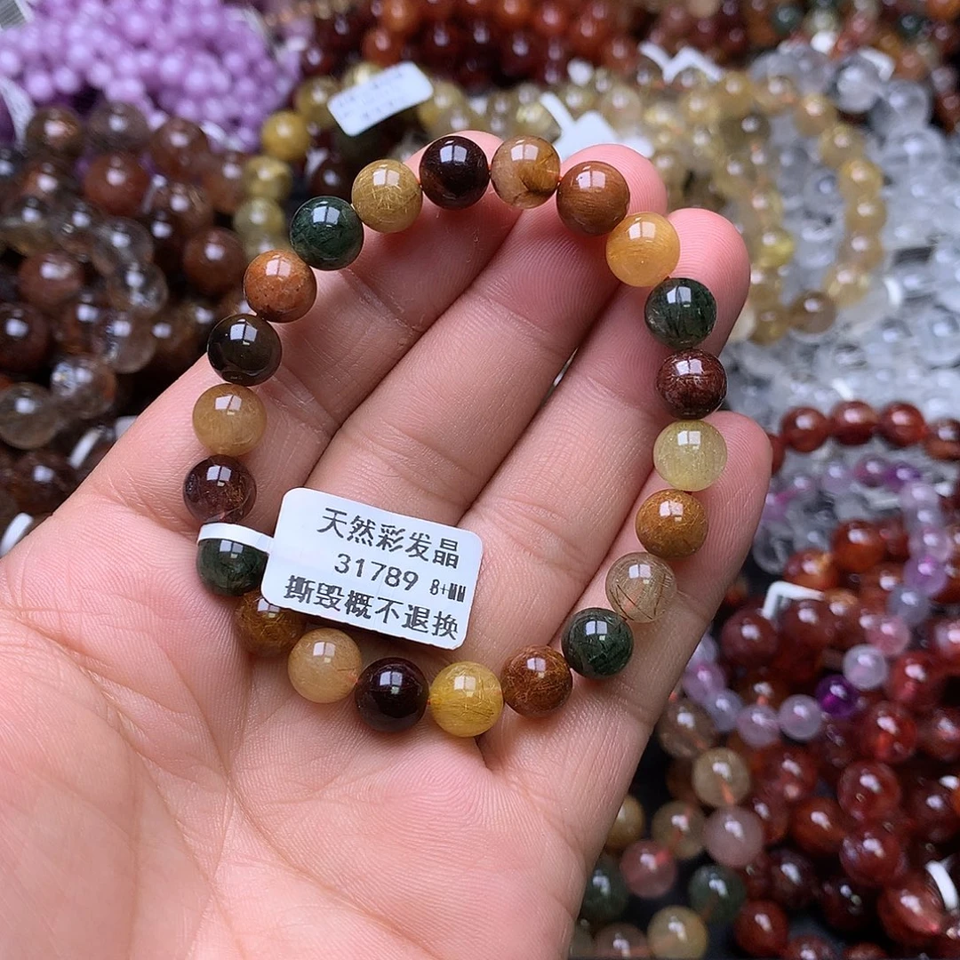 未镶嵌手链水晶，，