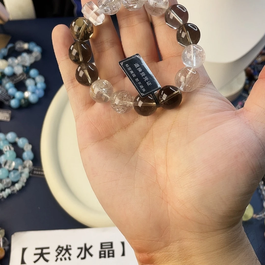 手链银S925镶嵌水晶