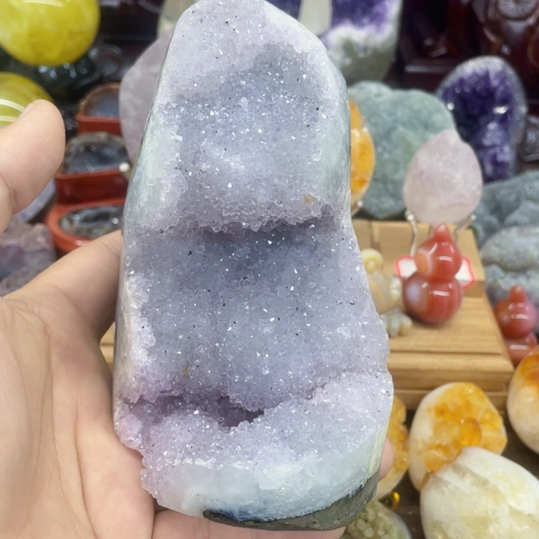 大型摆件（非配饰）紫晶未镶嵌