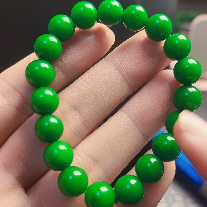 翡翠未镶嵌颈饰手串