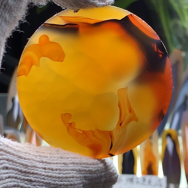 玛瑙/玉髓颈饰未镶嵌139