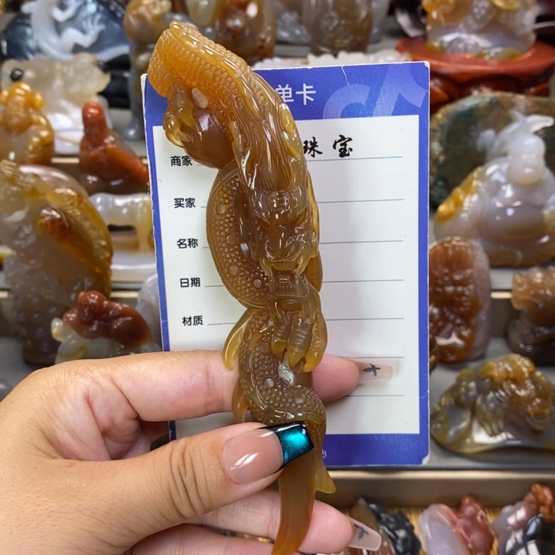 5***4玛瑙/玉髓把件未镶嵌